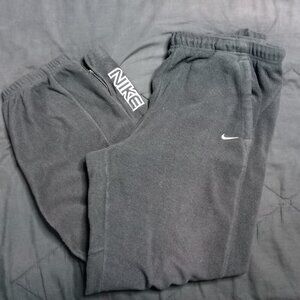 Vintage Nike Spell Out Fleece Sweat Pants Joggers Trainers
